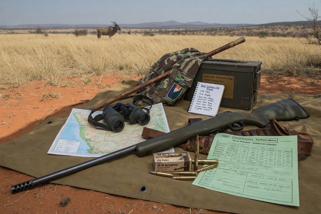 Best Calibers for Hunting Eland in Southern Africa