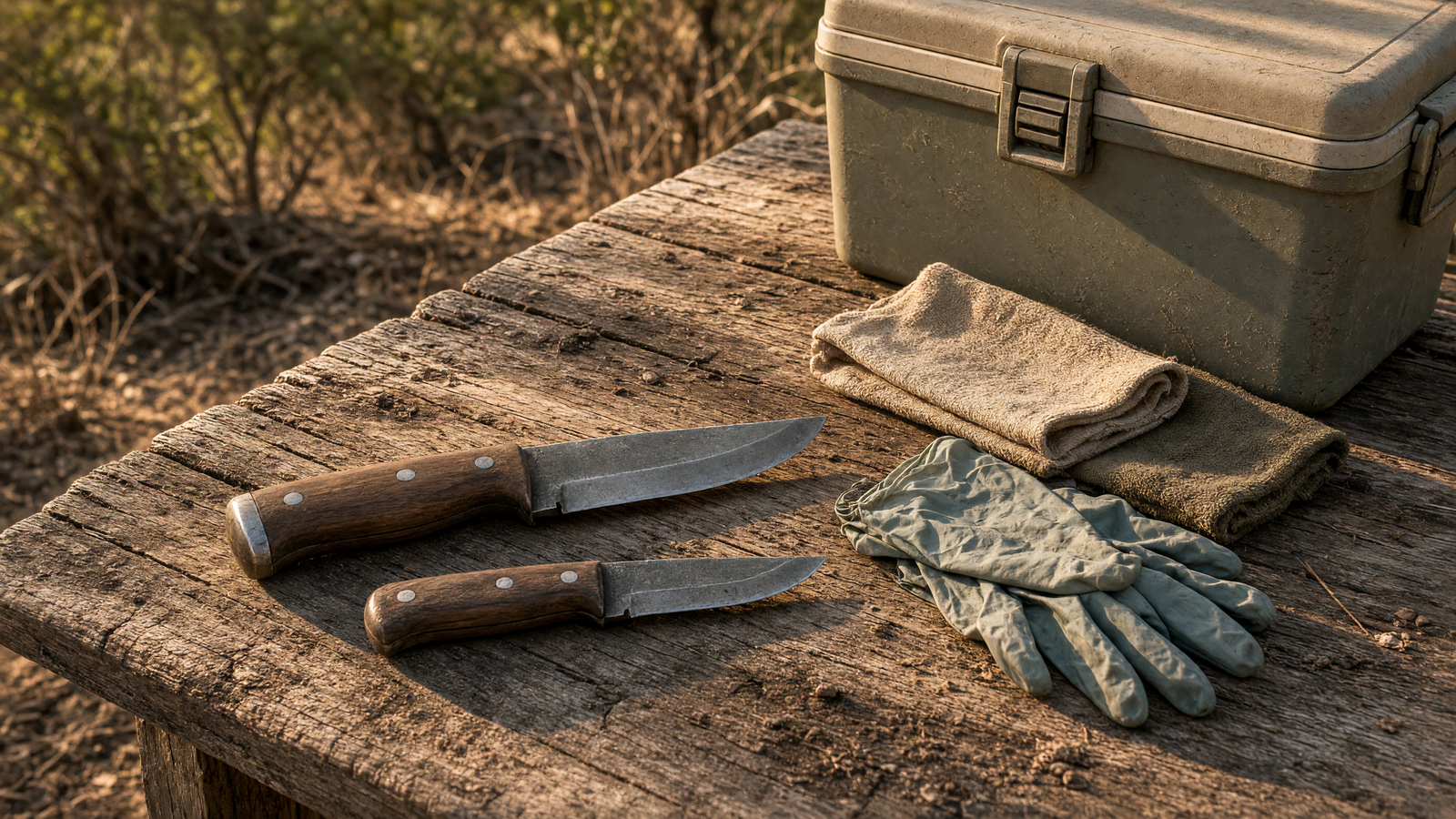 Field Dressing Techniques for Big Game