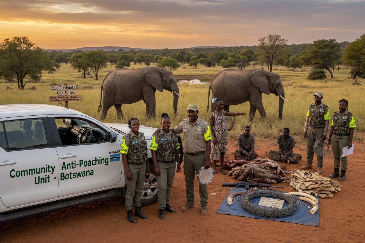 From Crisis to Victory: Botswana Community Anti-Poaching