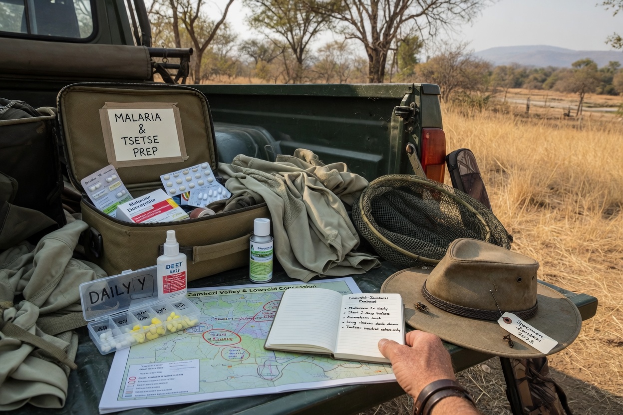 Malaria & Tsetse Prep for Lowveld-Zambezi Hunts