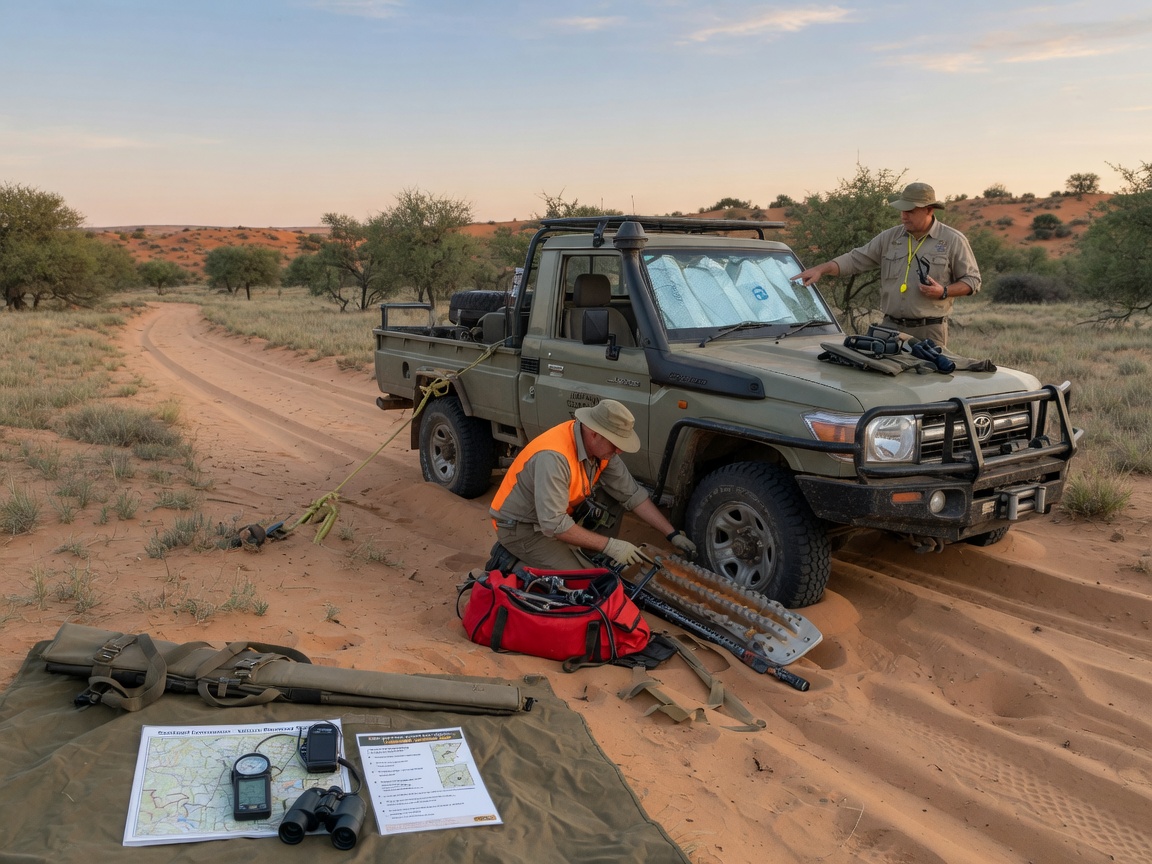 Master Vehicle Recovery in Remote Sandveld Hunts