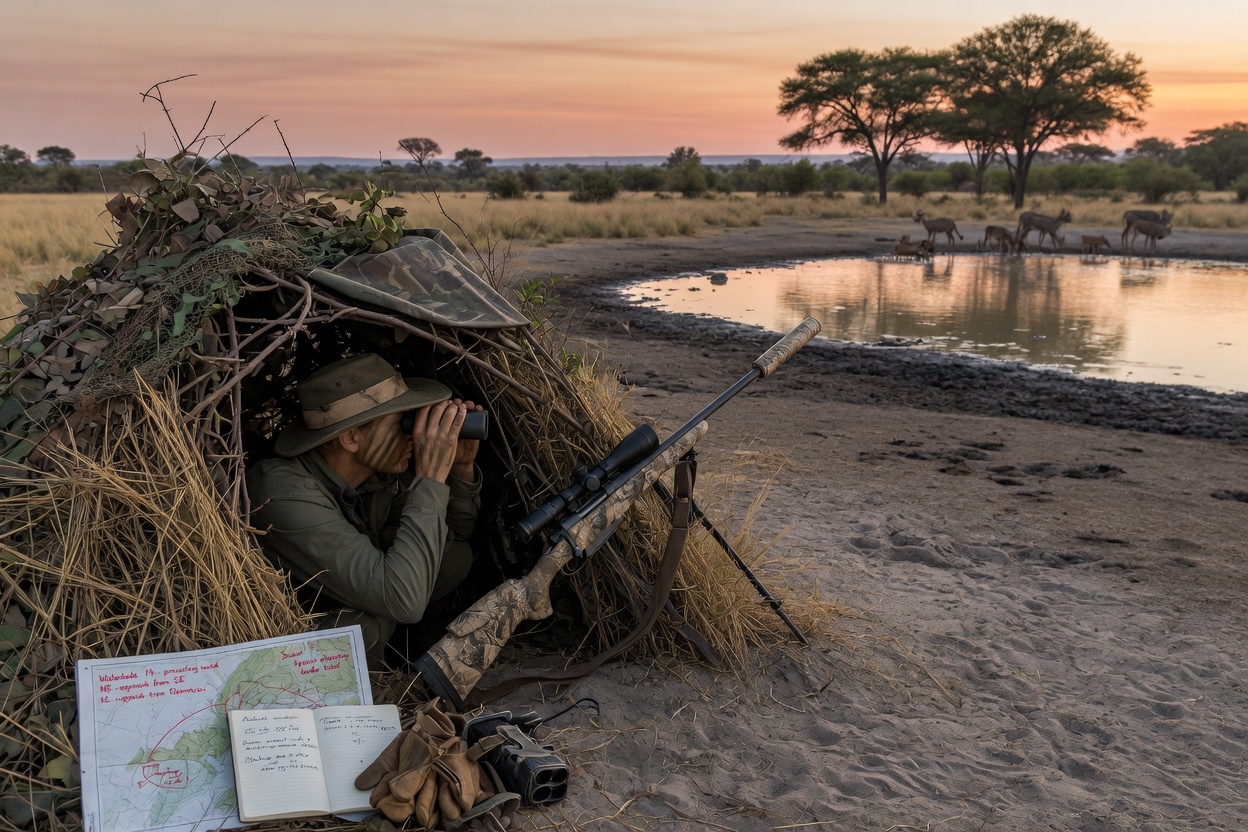 Proven Ambush Tactics for Waterhole Hunting in Botswana