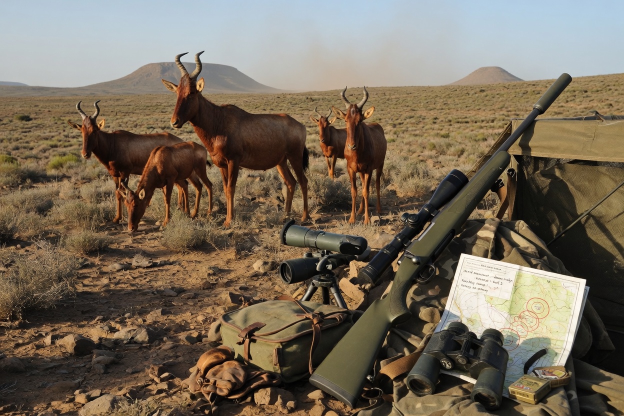 Red Hartebeest Behavior: Karoo Hunting Mastery