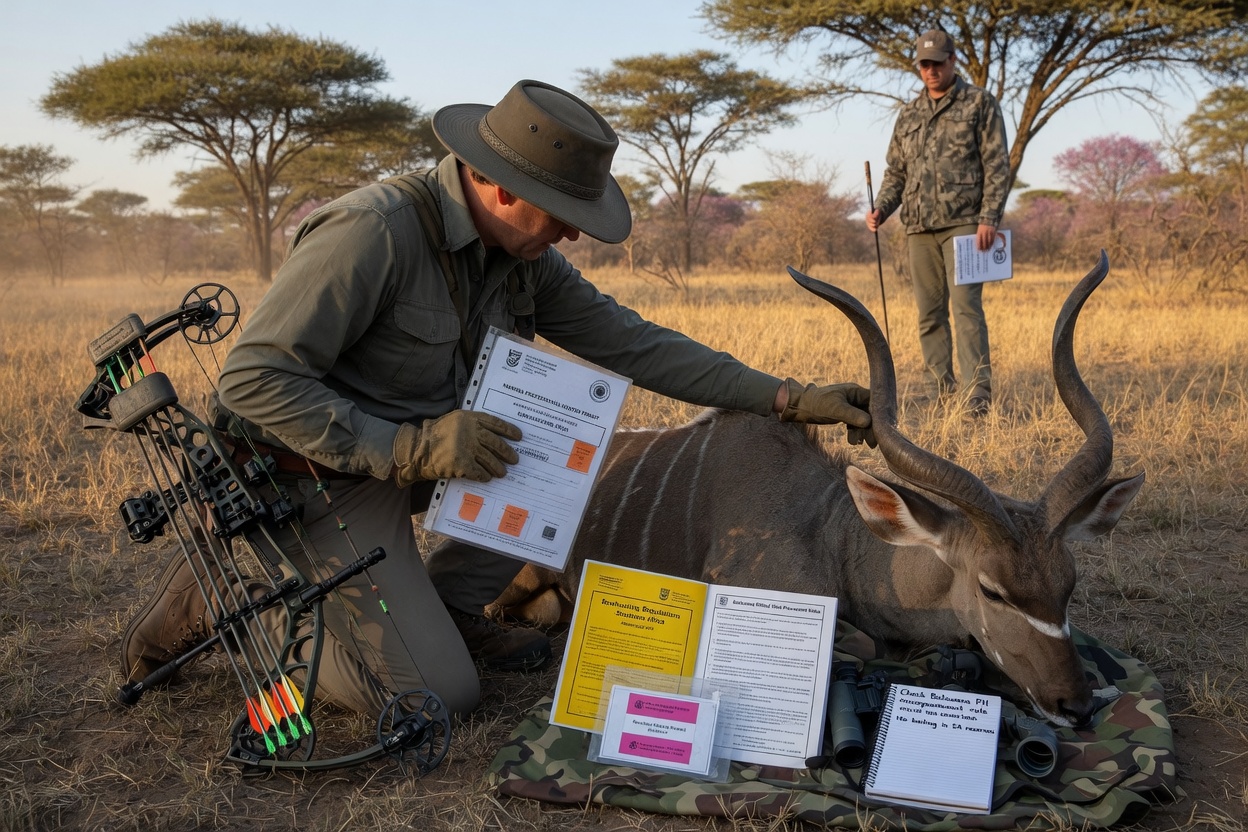 Southern Africa Bowhunting Rules Hunters Must Know