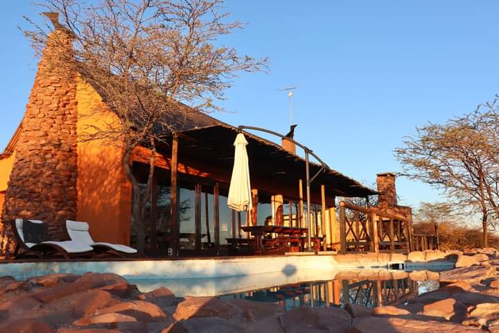 Father and Namibian Hunting Safari (Blue Wildebeest, Gemsbok (Oryx), Hartmann's Mountain Zebra, Impala) — Farm Kleeberg, Namibia